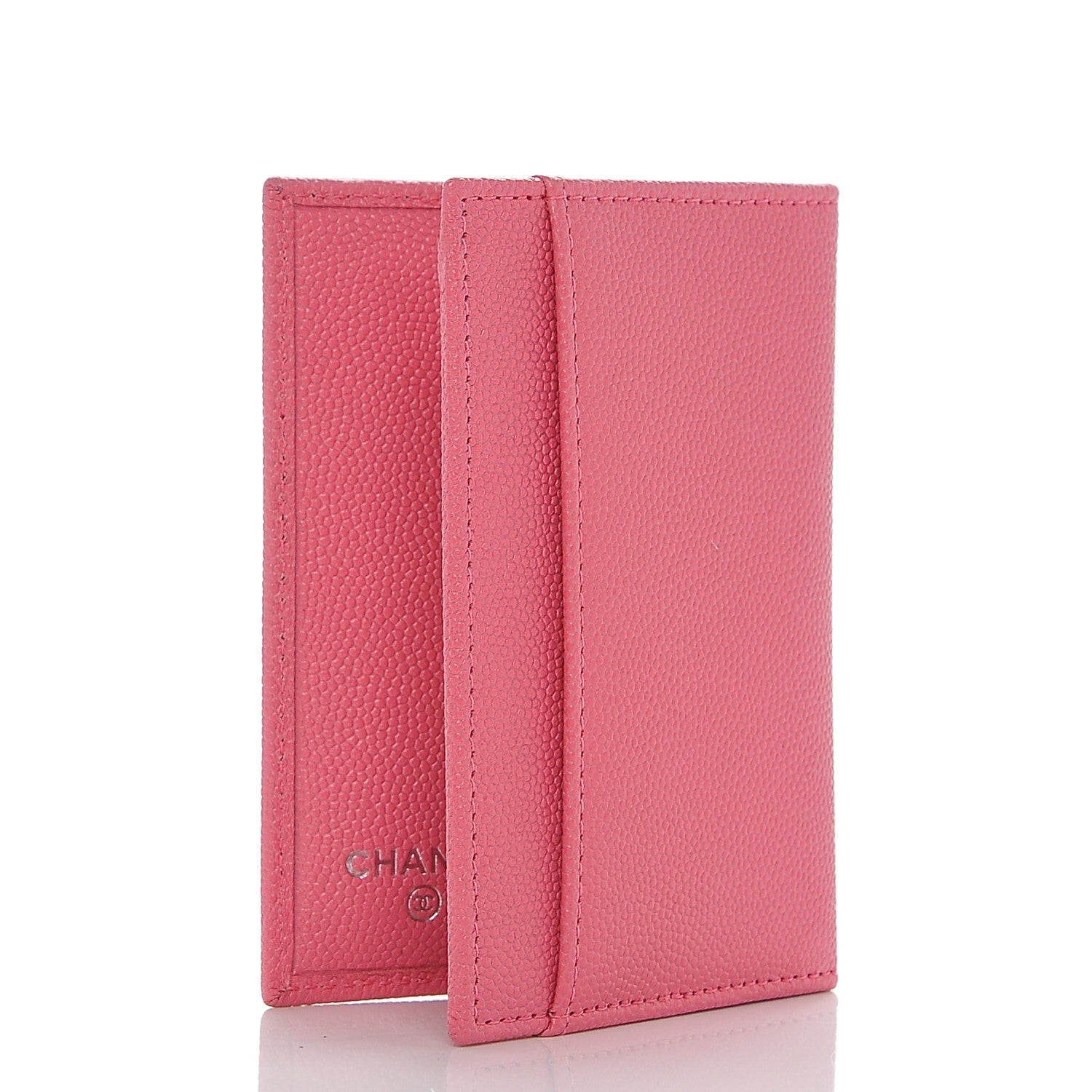 Chanel Caviar Bi-Fold Wallet Pink 3 of 8