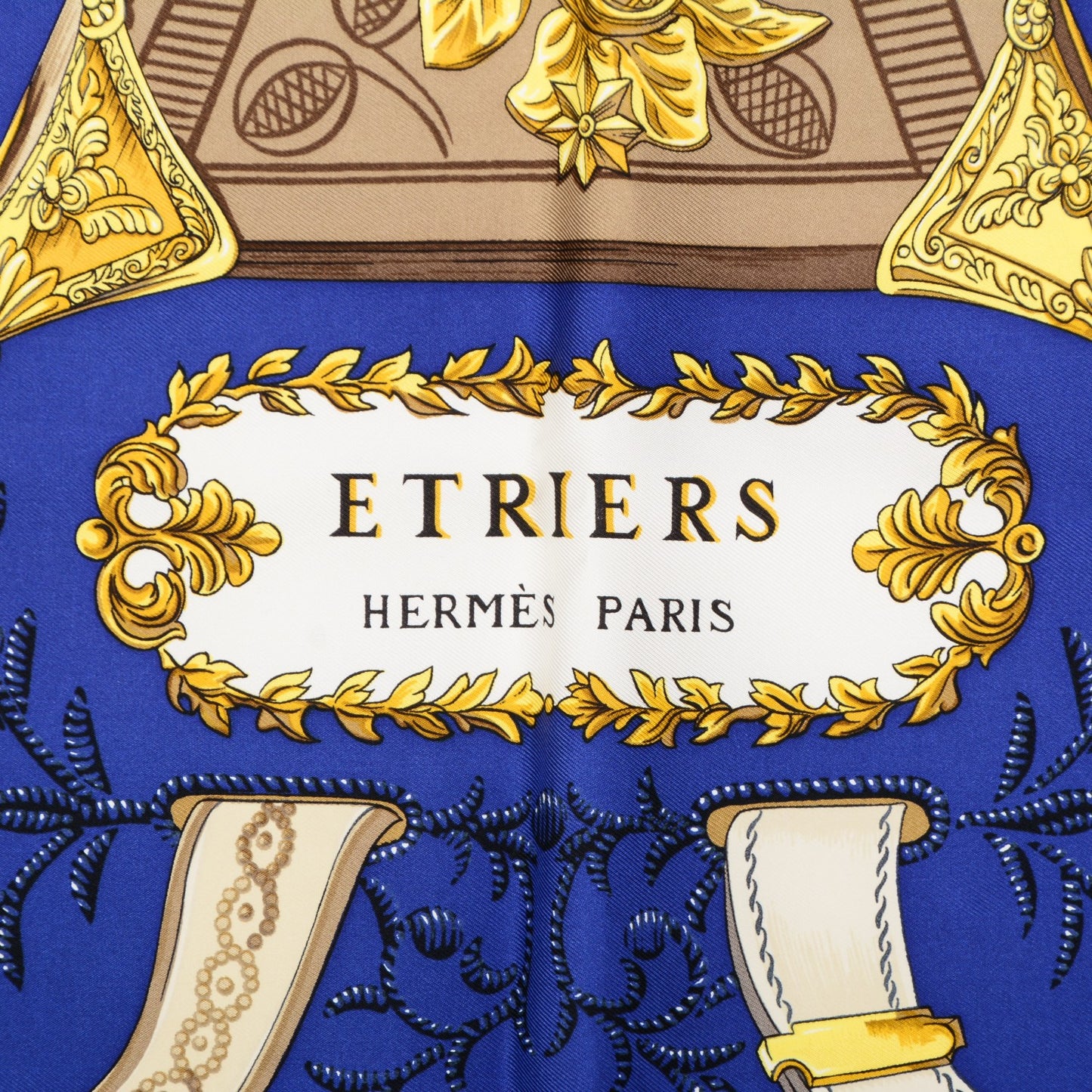 Silk Etriers Scarf 90