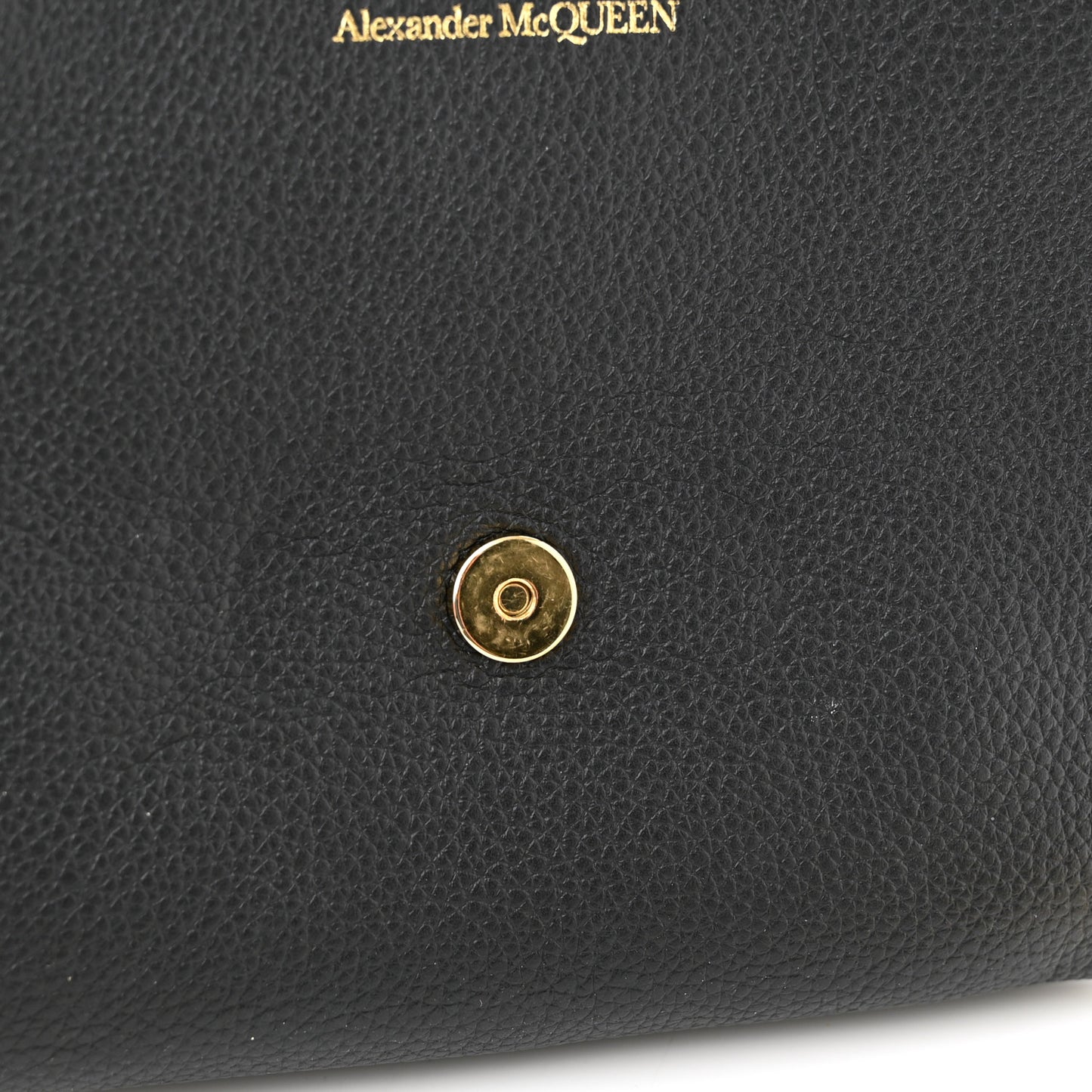 Calfskin Mini Twin Skull Chain Crossbody Black