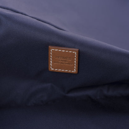 Hermes Silk Eperon d'Or Bandana Travelsilk PM Cube Bordeaux Bleu Marine 8 of 11