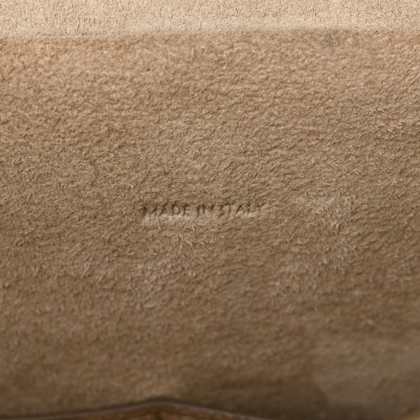 Grained Calfskin Mini Belt Bag Light Taupe