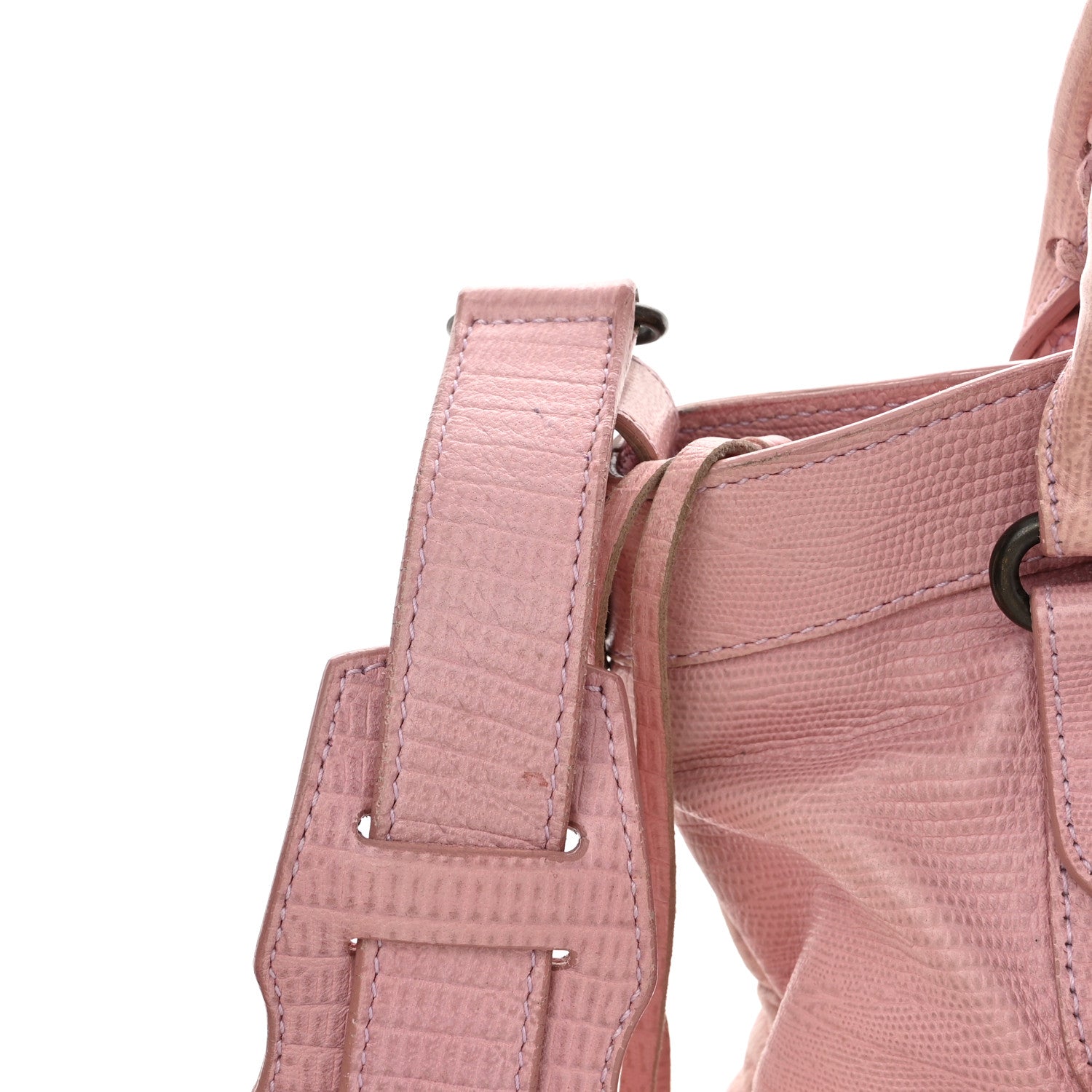 Balenciaga Lizard Embossed Classic Hardware First Parme 9 of 11