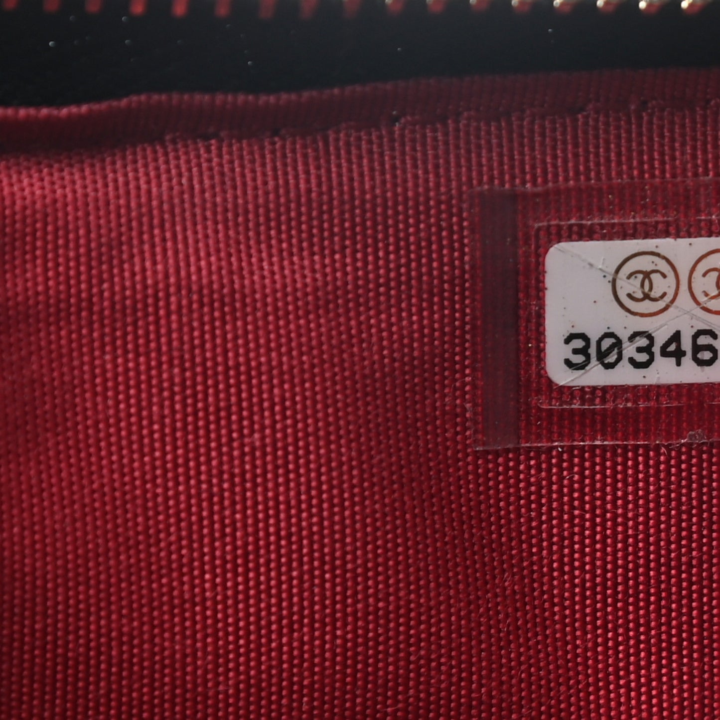 Shiny Goatskin Quilted Chanel 19 Flat Wallet Pouch Black