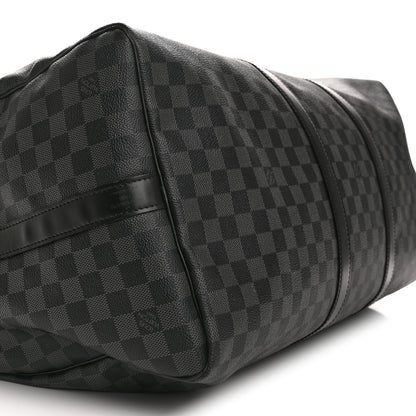 Louis Vuitton Damier Graphite Keepall Bandouliere 55 8 of 14