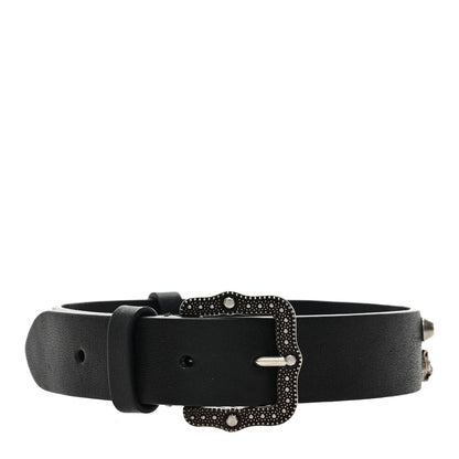 Gucci Calfskin Feline Head Choker Black 1 of 4