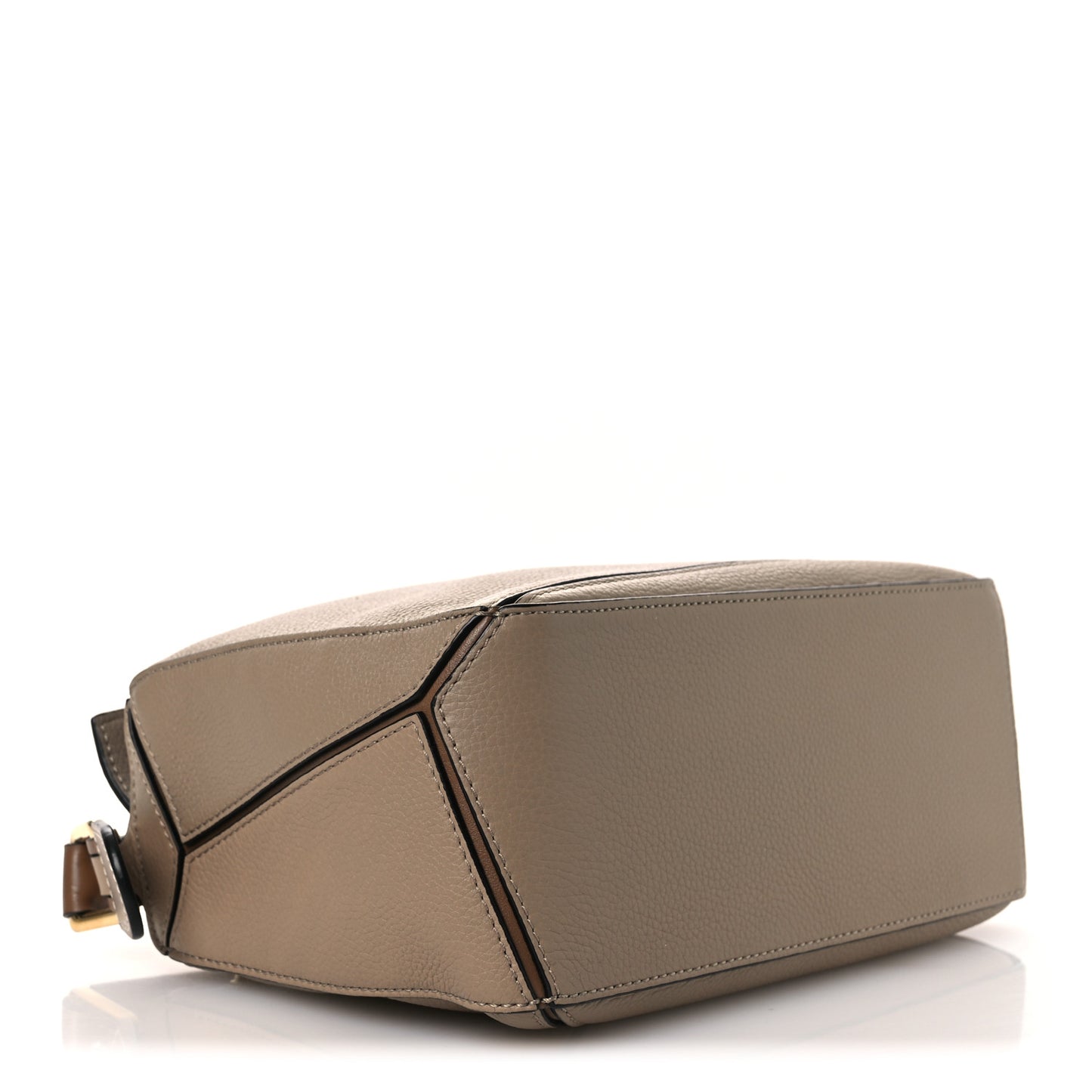 Grained Calfskin Small Puzzle Bag Sand Mink