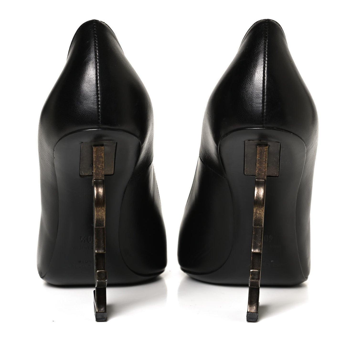 Calfskin Opyum 110 Pumps 40.5 Black