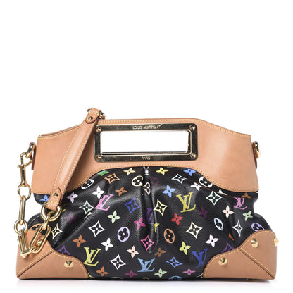 Louis Vuitton Monogram Multicolor Judy MM Black 1 of 15