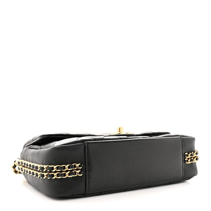 Chanel Caviar Quilted Small CC You Flap Black 4 of 10