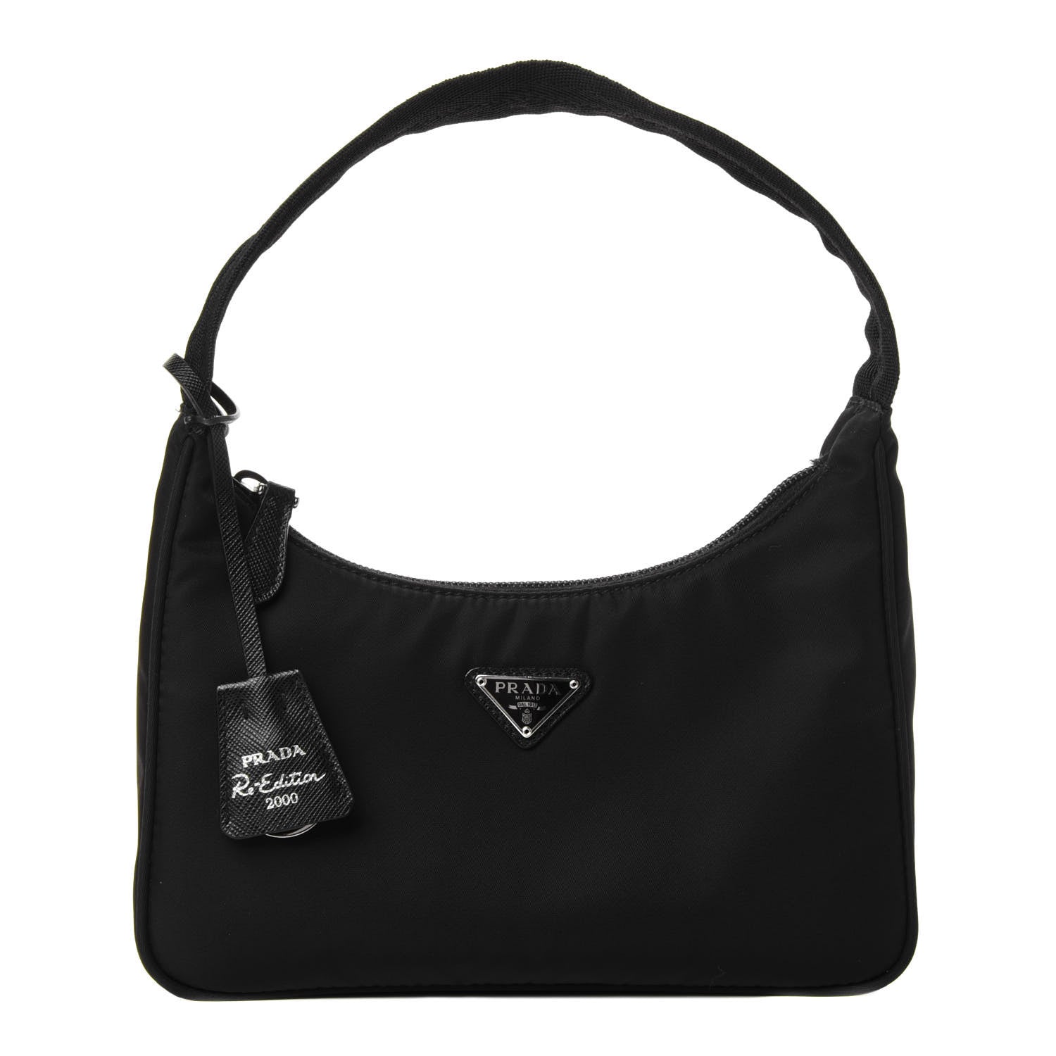 Prada Tessuto Nylon Mini Re-Edition 2000 Bag Black 1 of 4