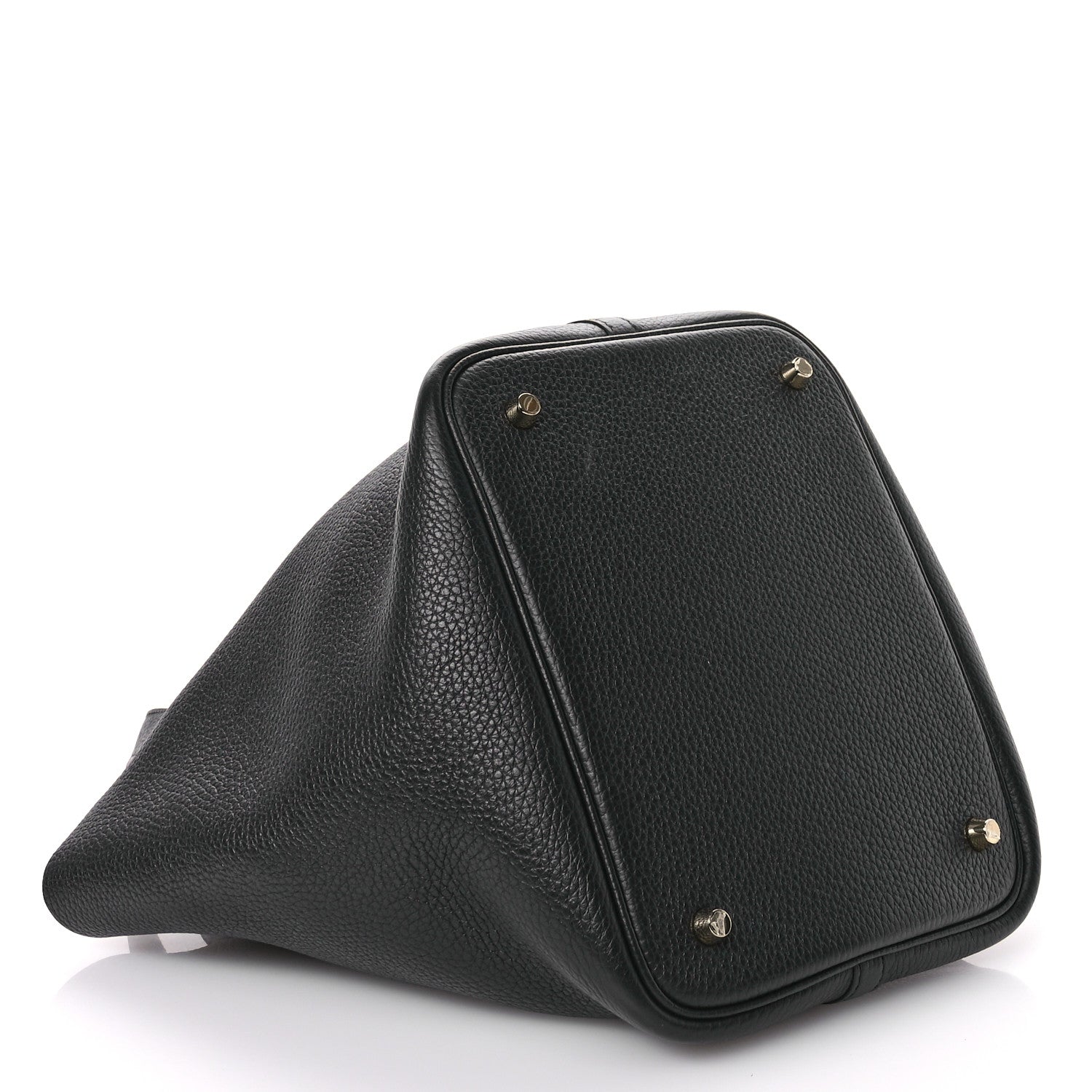 Hermes Taurillon Clemence Picotin Lock 22 MM Black 4 of 11