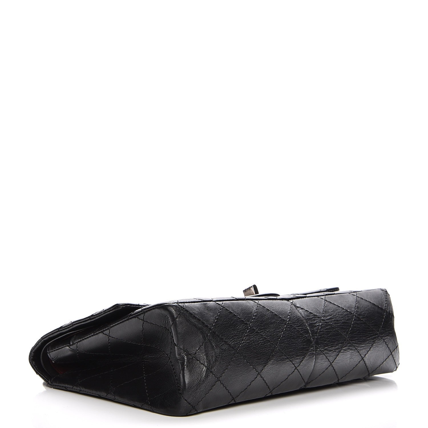 Chanel Aged Calfskin Quilted 2.55 Reissue 226 Flap Black 4 of 7