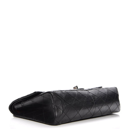 Chanel Aged Calfskin Quilted 2.55 Reissue 226 Flap Black 4 of 7