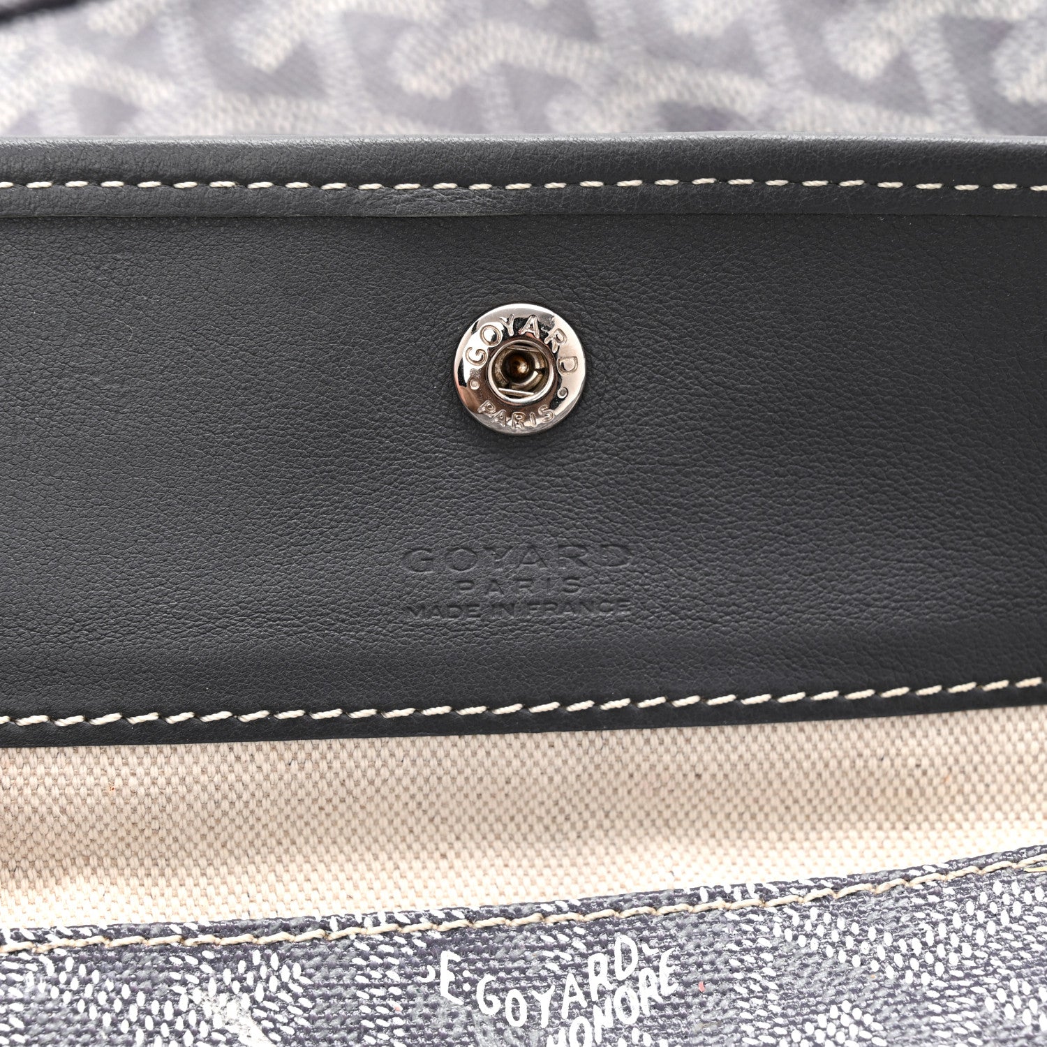 Goyard Goyardine Saint Louis PM Grey 6 of 10