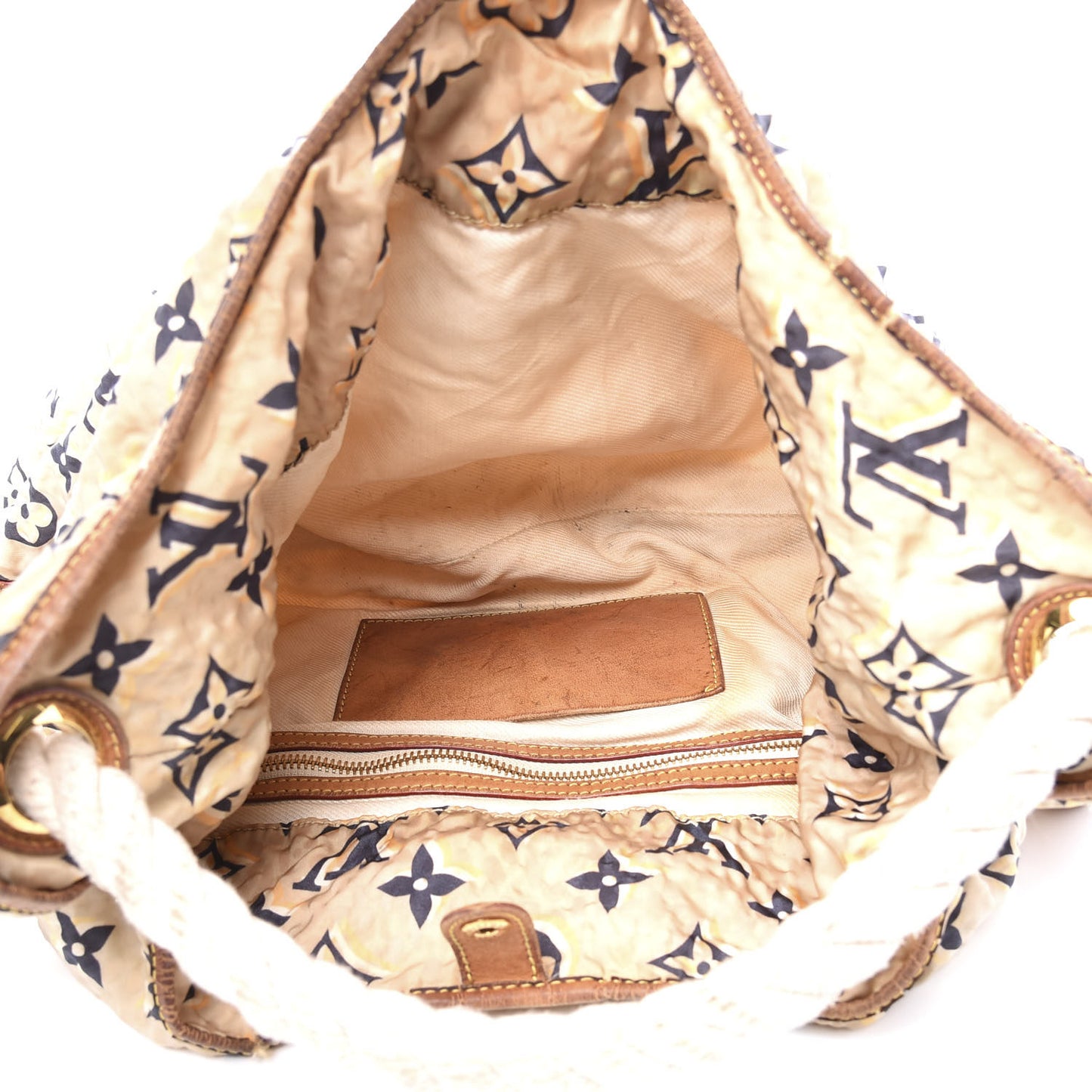 Canvas Monogram Cruise Bulles MM Natural
