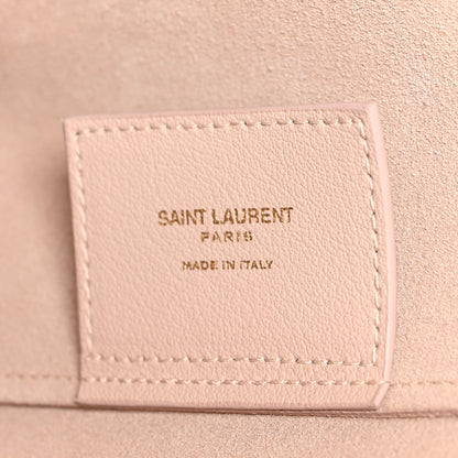 Saint Laurent Calfskin Large Shopping Tote Pale Blush 7 of 12