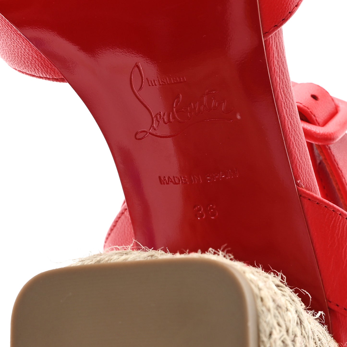 Nappa Summer Mariza 85 Espadrille Sandals 36 Ole Natural
