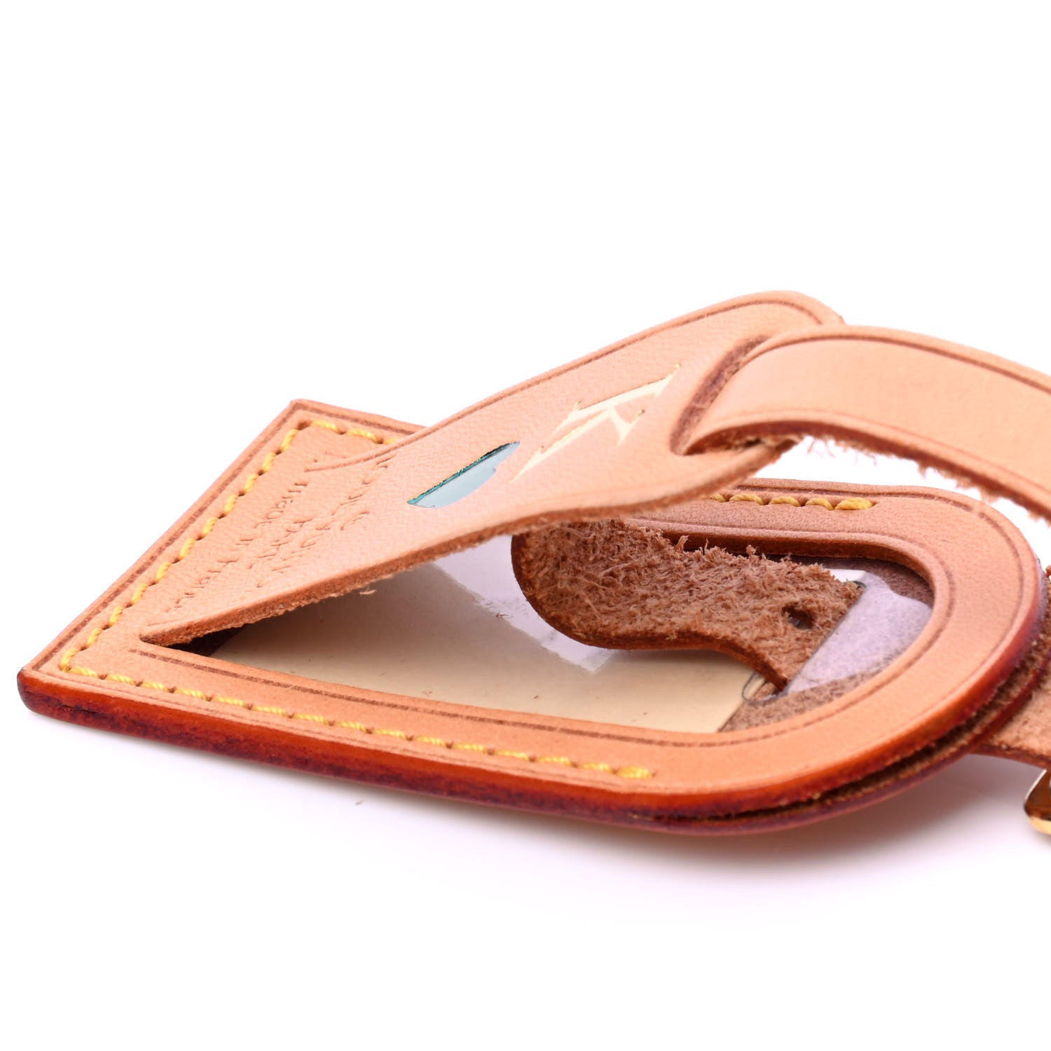 Louis Vuitton Vachetta Luggage Tag 4 of 5