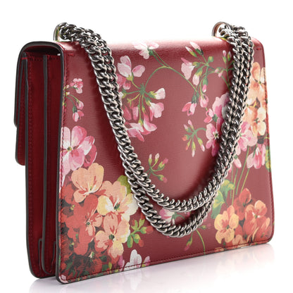 Gucci Calfskin Blooms Print Medium Dionysus Shoulder Bag Romantic Cherry Multicolor 3 of 6
