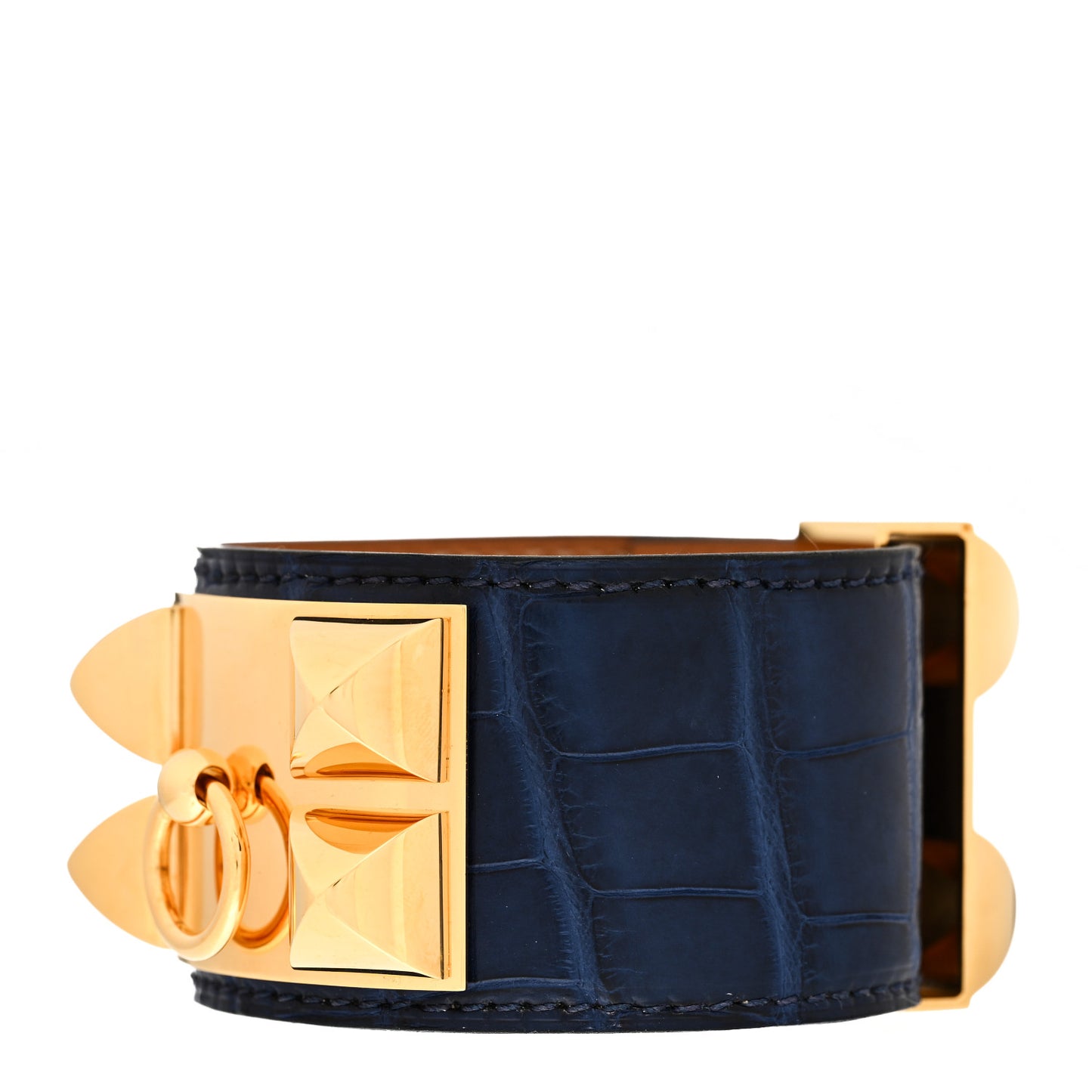 Matte Alligator Collier De Chien CDC Bracelet XS Bleu De Malte