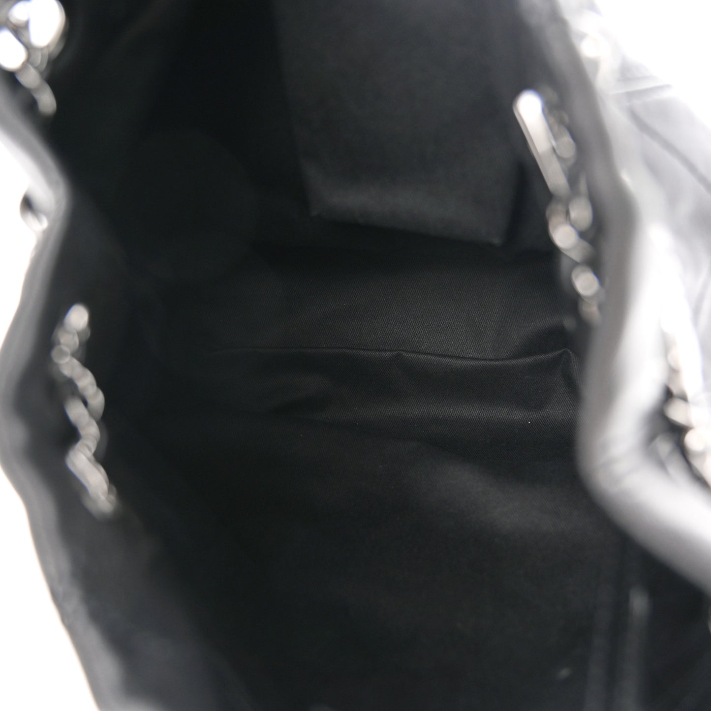 Lambskin Quilted Small Soft Touch Shoulder Bag Black