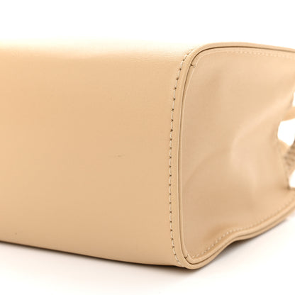 Telfar Vegan Leather Small Shopping Bag Cream 10 of 10