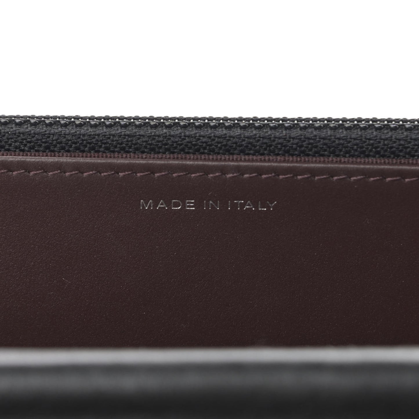 Aged Calfskin Quilted Reissue Wallet On Chain WOC Black