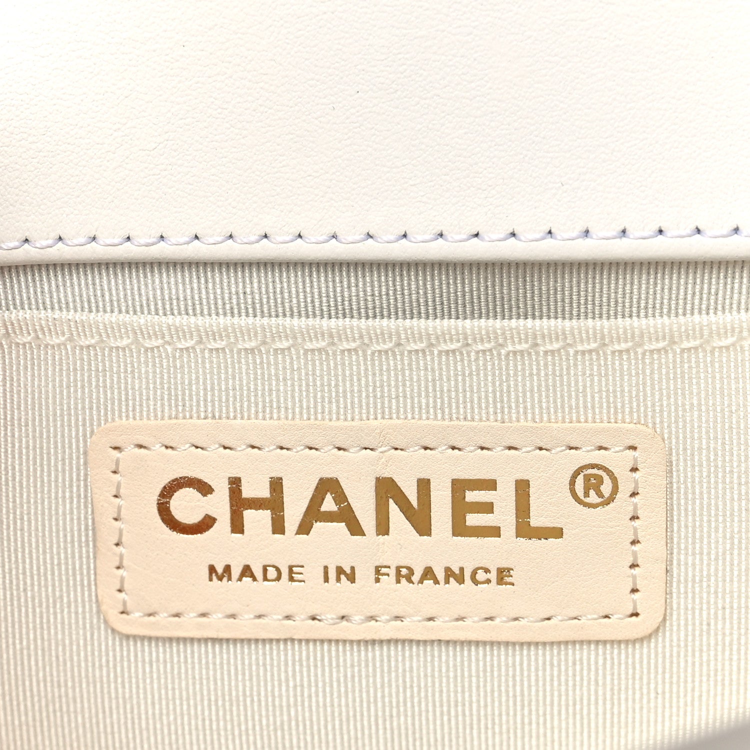 Chanel Calfskin Pearl Small Boy Flap White 5 of 10