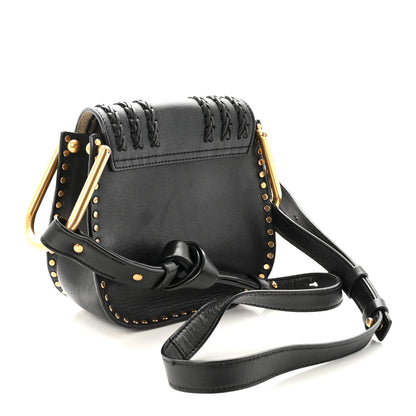 Chloe Calfskin Braided Mini Hudson Shoulder Bag Black 3 of 10