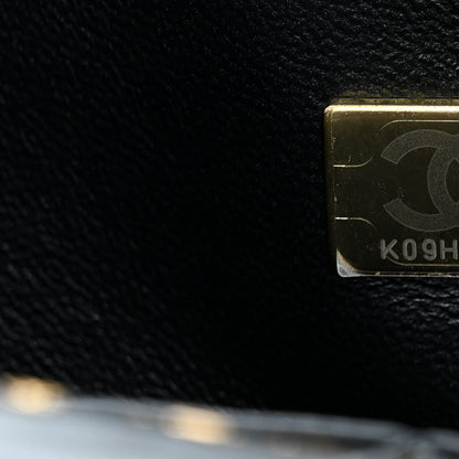 Chanel Hammered Metallic Calfskin Quilted Small Double Flap Gold 7 of 12