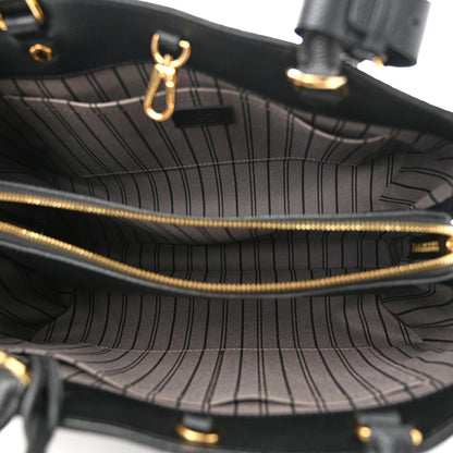 Louis Vuitton Empreinte Montaigne MM Black 5 of 10