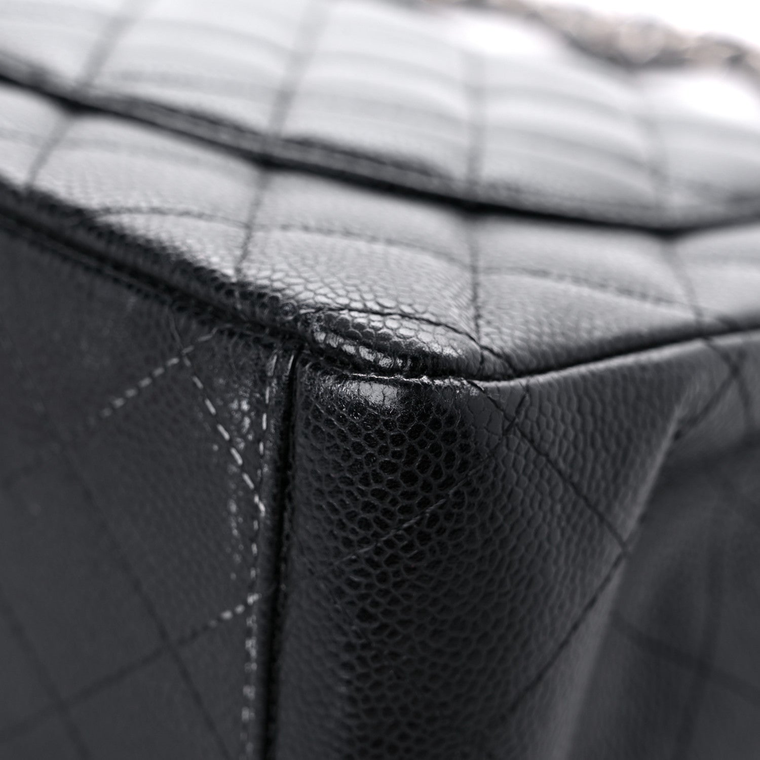 Chanel Caviar Quilted Maxi Double Flap Black 11 of 18
