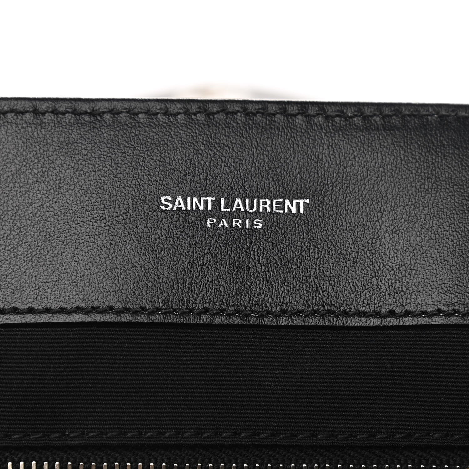 Saint Laurent Calfskin Y Quilted Monogram Large Loulou Chain Satchel Black 6 of 11