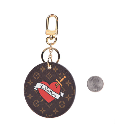 Louis Vuitton Monogram Stories Bag Charm Key Holder 2 of 4