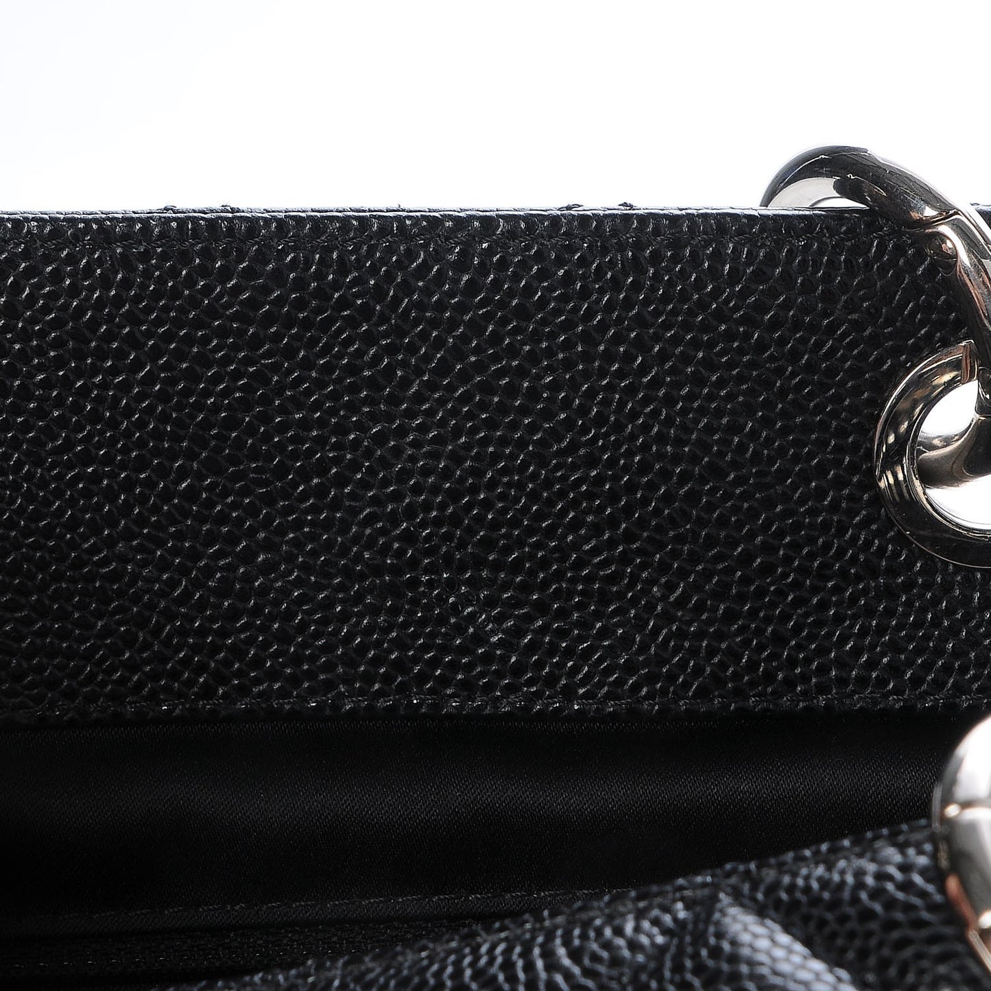 Caviar Quilted XL Grand Shopping Tote GST Black