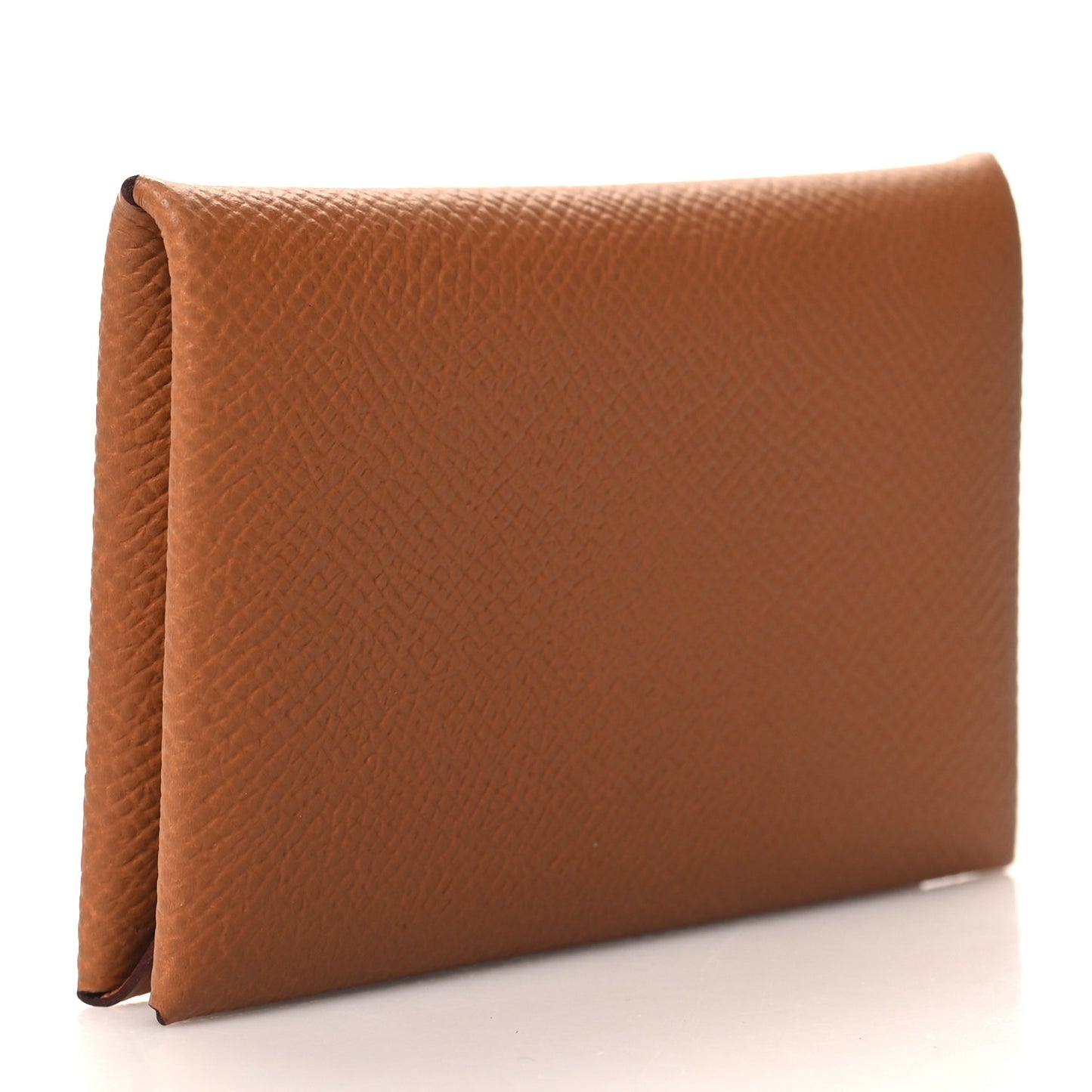 Epsom Calvi Card Case Gold