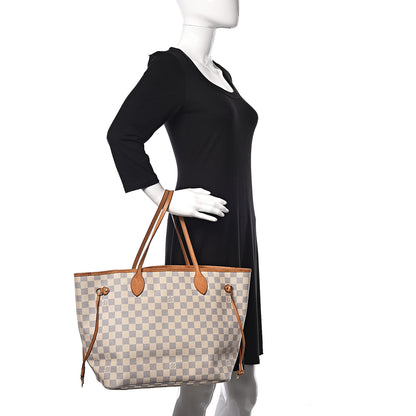 Louis Vuitton Damier Azur Neverfull MM 2 of 19