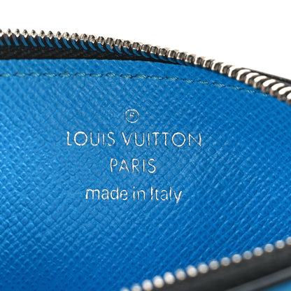 Louis Vuitton Taigarama Coin Card Holder Blue Lagoon 6 of 8