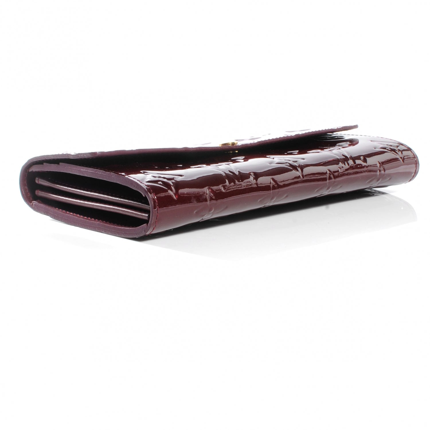 Louis Vuitton Vernis Sarah Wallet Rouge Fauviste 4 of 9