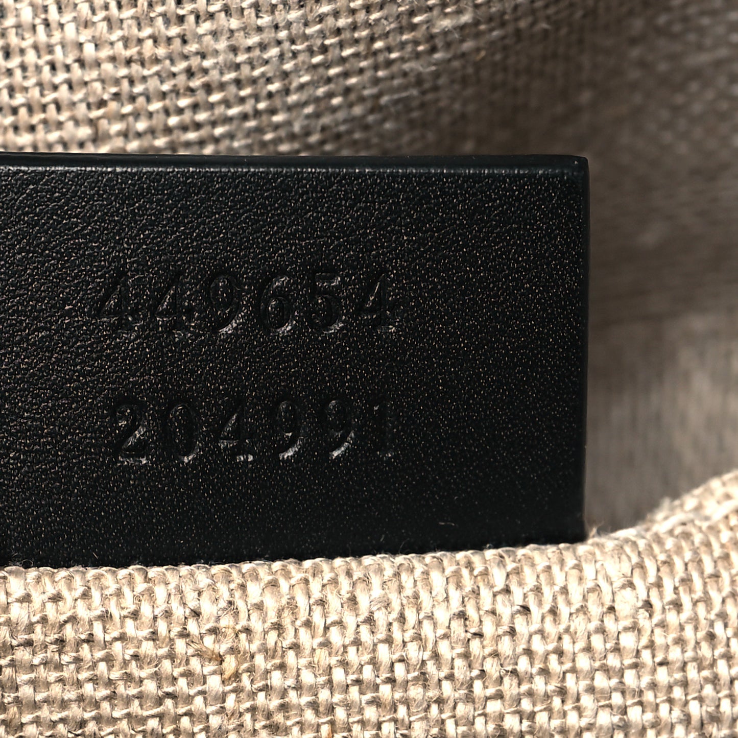 Microguccissima Mini Dome Bag Black