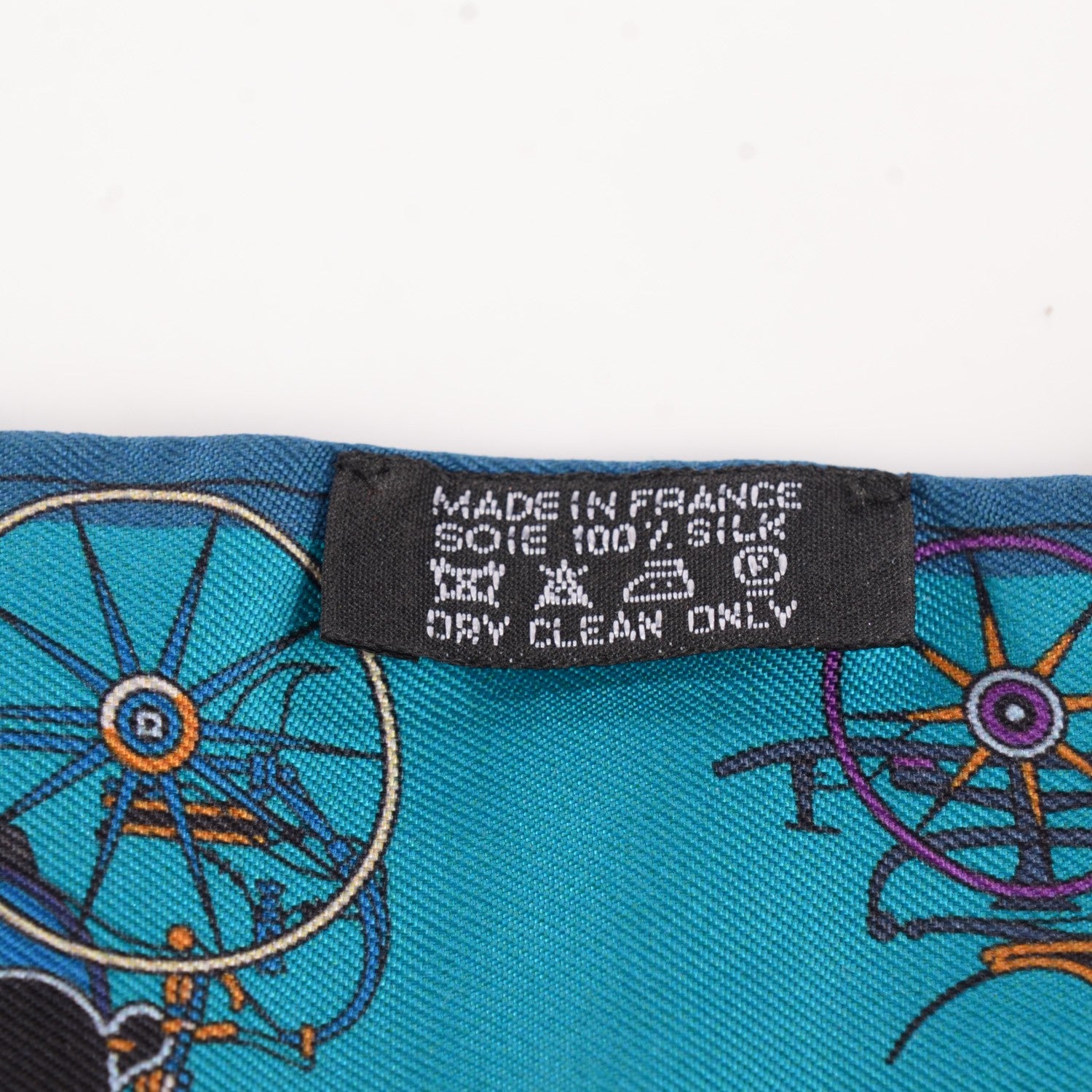 Hermes Silk Voitures Nouvelles Twilly Bleu Roy Canard Black 3 of 5