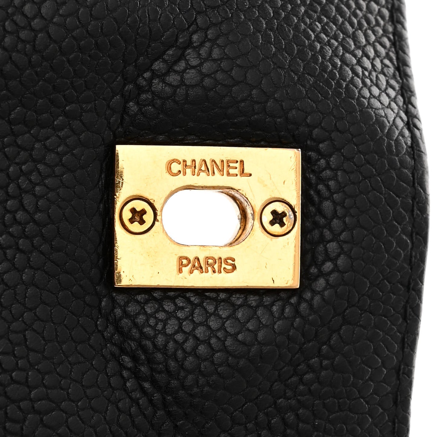 Caviar Quilted Backpack Black