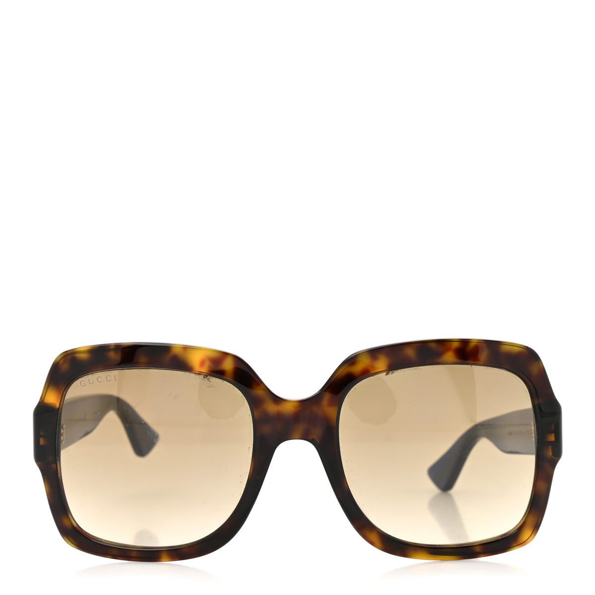Gucci Acetate Square Frame Web Glitter Sunglasses GG0036S  display picture 1