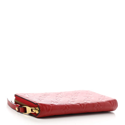 Louis Vuitton Empreinte Zippy Wallet Scarlet 5 of 11