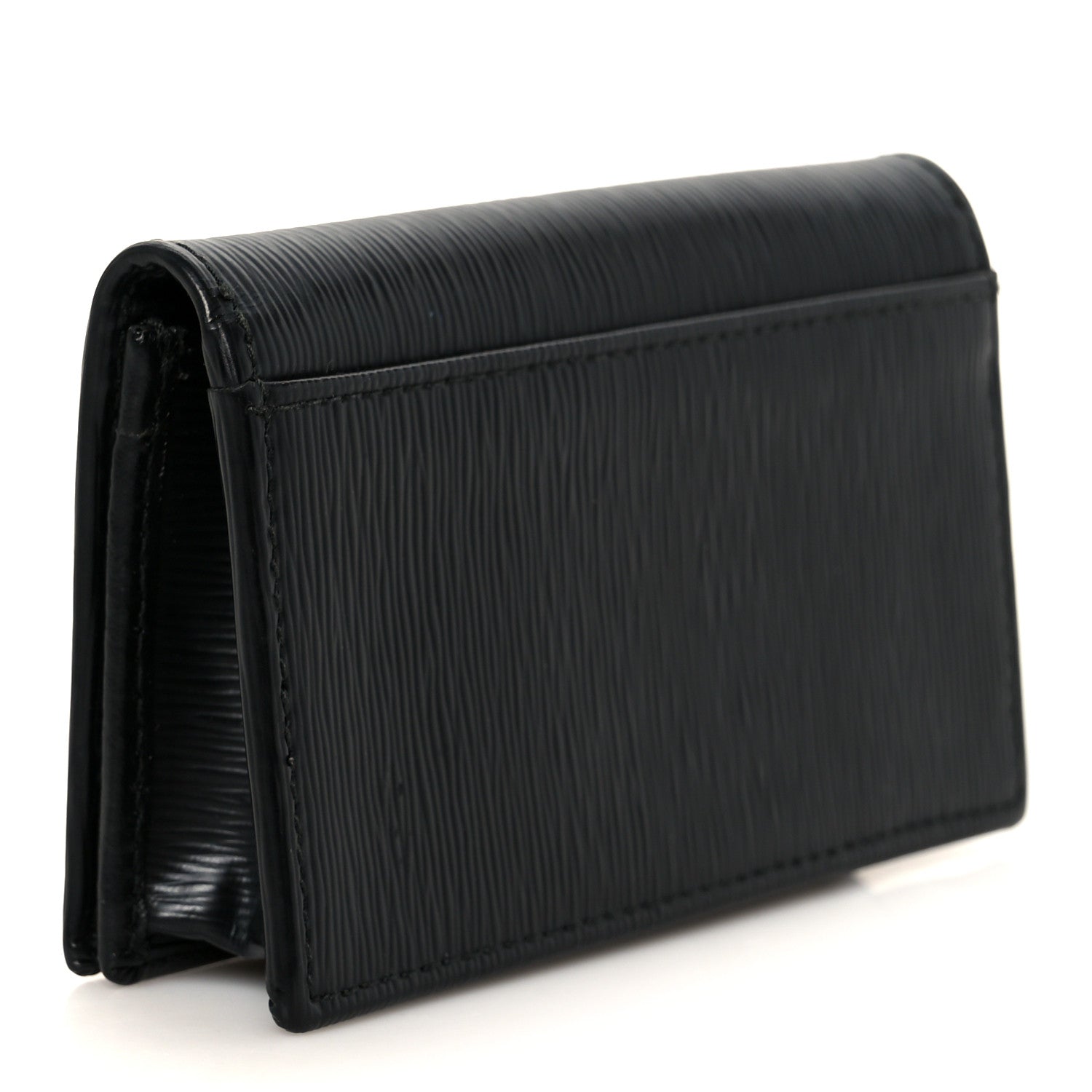 Prada Vitello Move Triangle Logo Card Holder Black 1813808