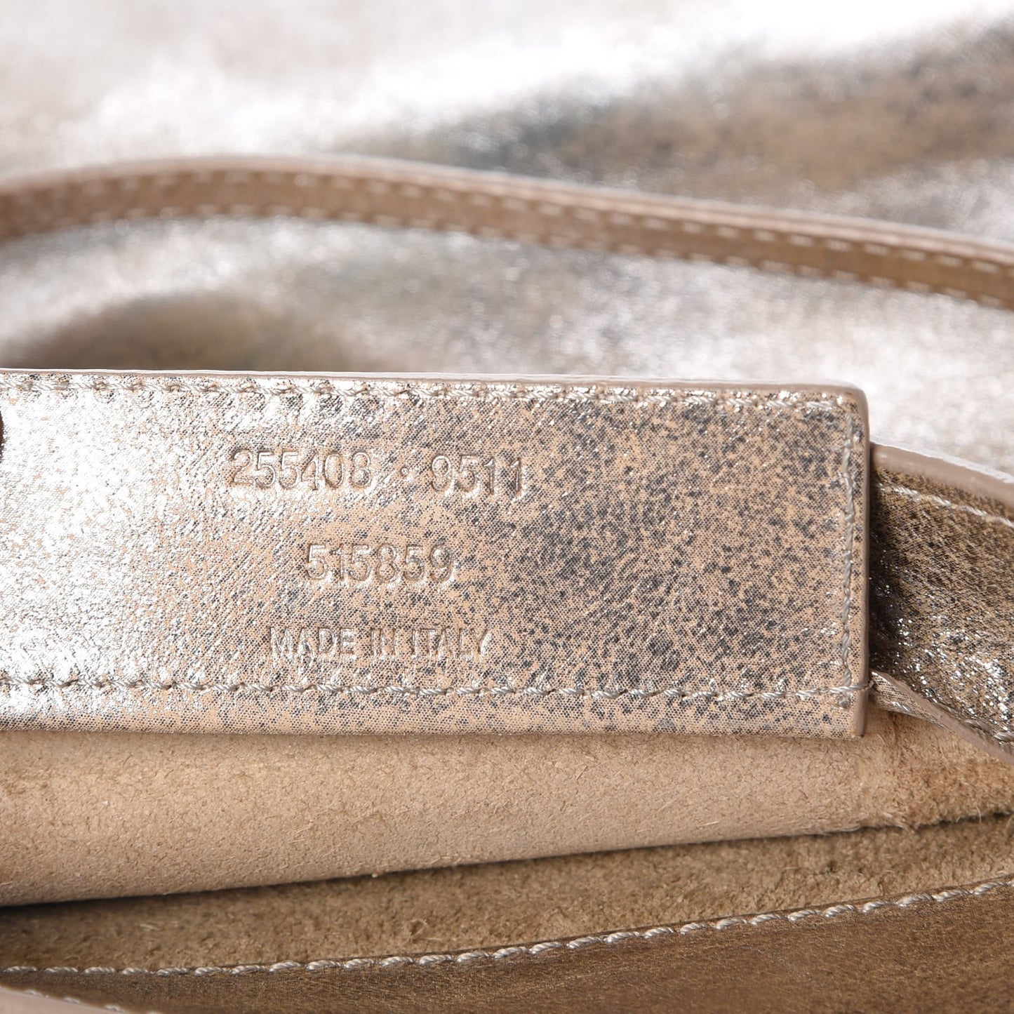 Metallic Calfskin Milkyway Papier Crossbody Bag