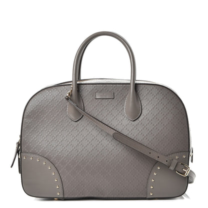 Gucci Calfskin Diamante Top Handle Bag Loess 1 of 8