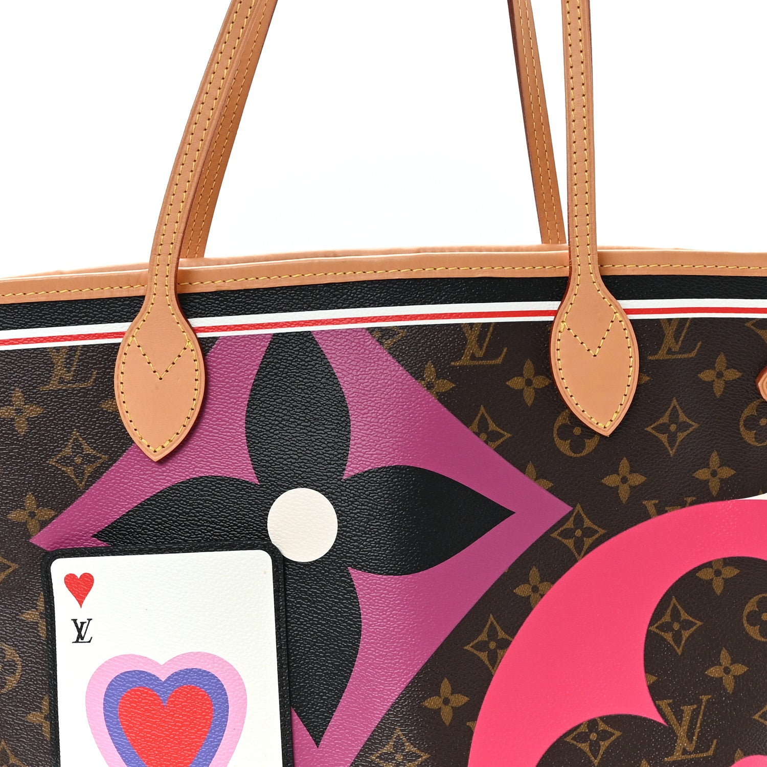 Louis Vuitton Monogram Game on Neverfull MM 9 of 12