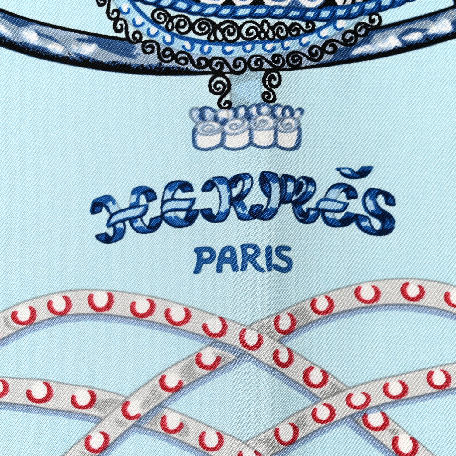 Hermes Silk Carre Paperoles Scarf 90 3 of 8