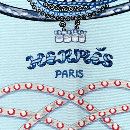 Hermes Silk Carre Paperoles Scarf 90 3 of 8